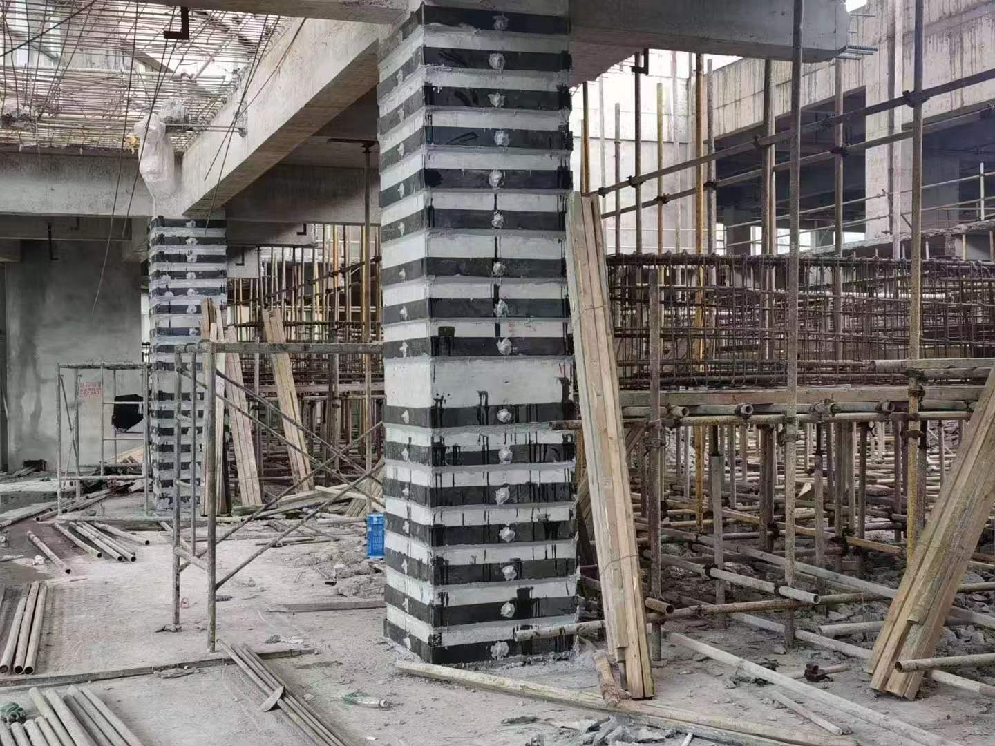 沧州柱子包钢加固施工方案